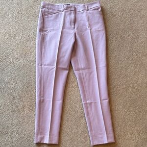 White House Black Market Light Purple Ankle Pants